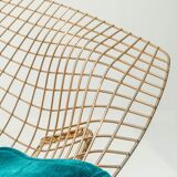 18K gold diamond chair Harry Bertoia for Knoll International USA