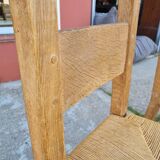 suite of 6 brutalist chairs