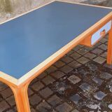 70s Scandinavian desk by Rud Thygesen and Johnny Sorensen for Magnus Olsen