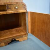 1939s pair of Art Deco bedside tables, Czechoslovakia