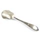 Art Deco sugar spoon, silver-plated brass, Platerstyl, Poland, 1930s