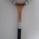 Vintage wooden tennis racket