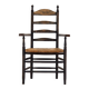 Chaise d'appoint antique « Ladder Back », Pays-Bas vers 1900