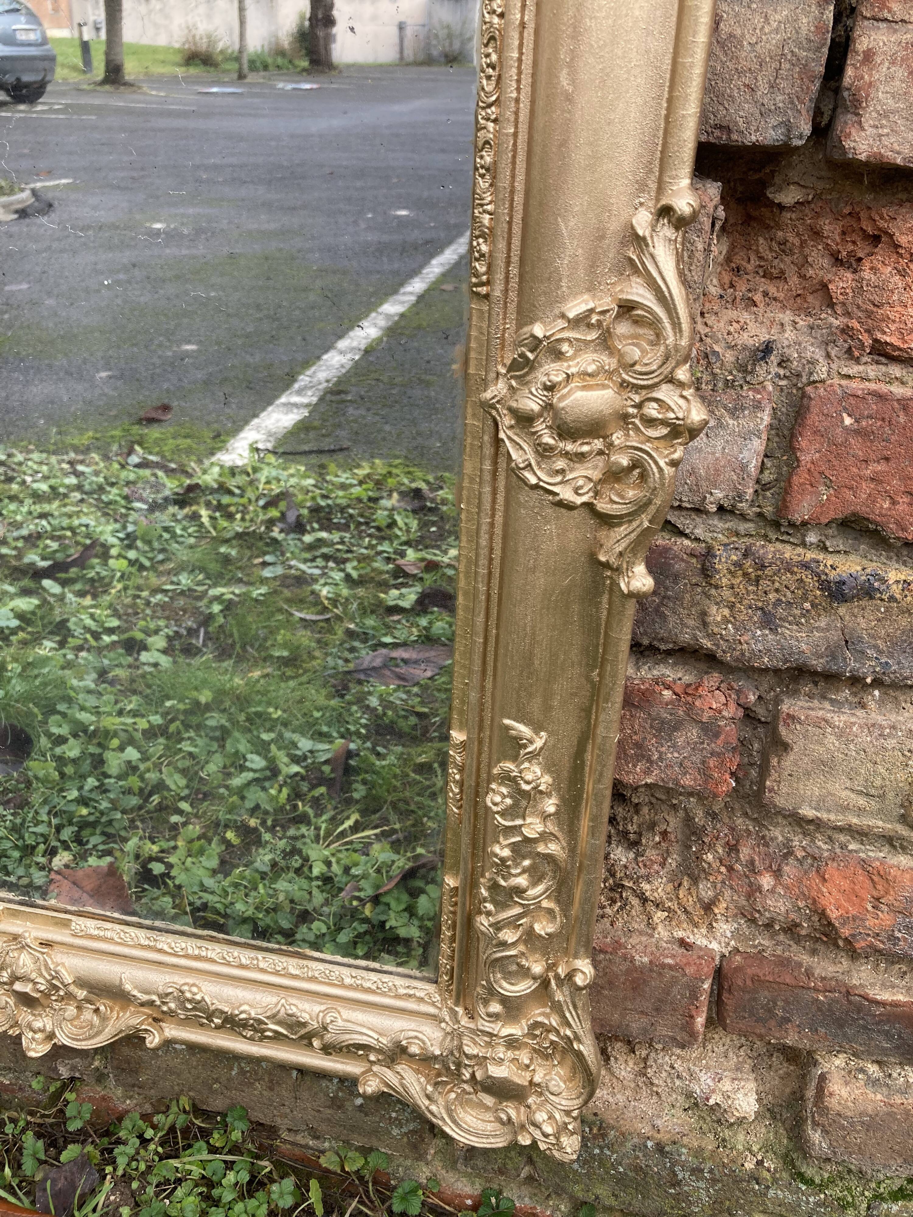 Old mirror Louis XV style 86x69cm