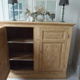 Vintage sideboard in raw pitchpin