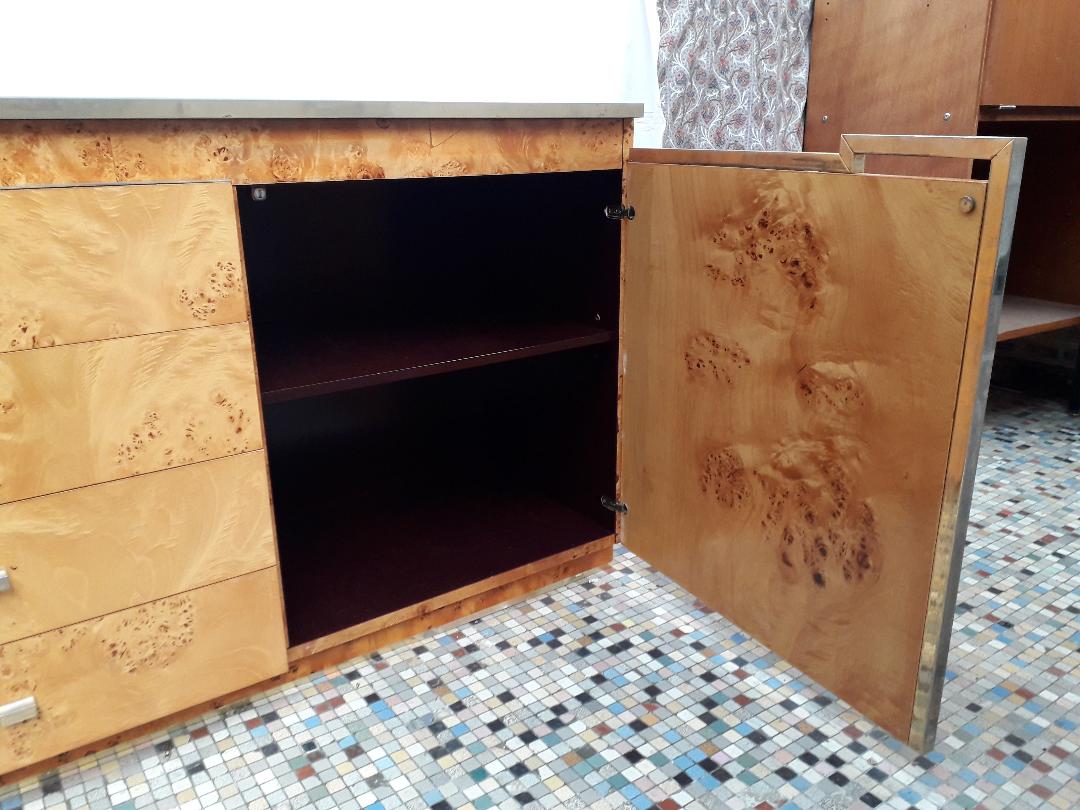 Side cabinet by Jean Claude Mahey - circa 1970