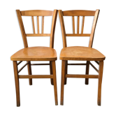 Baumann 50s bistro chair duo