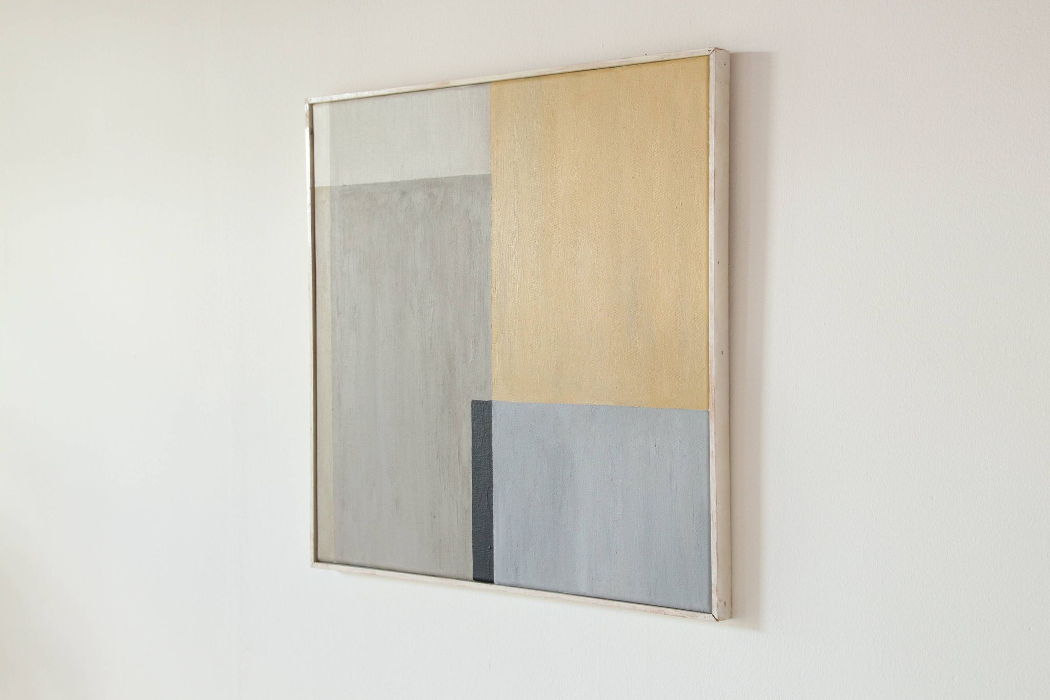 Œuvre d'art abstraite géométrique