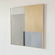 Œuvre d'art abstraite géométrique