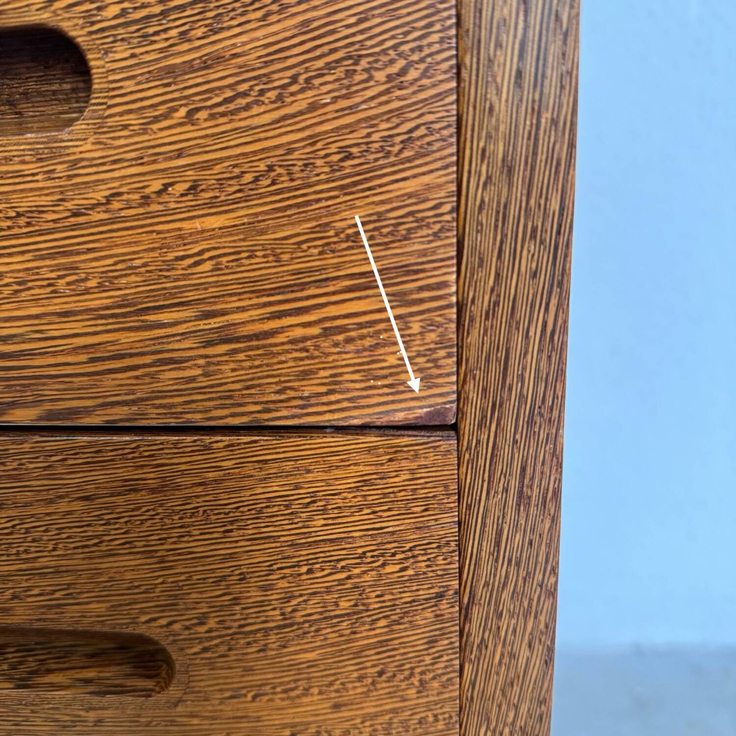 Danish chest of drawers in wengé