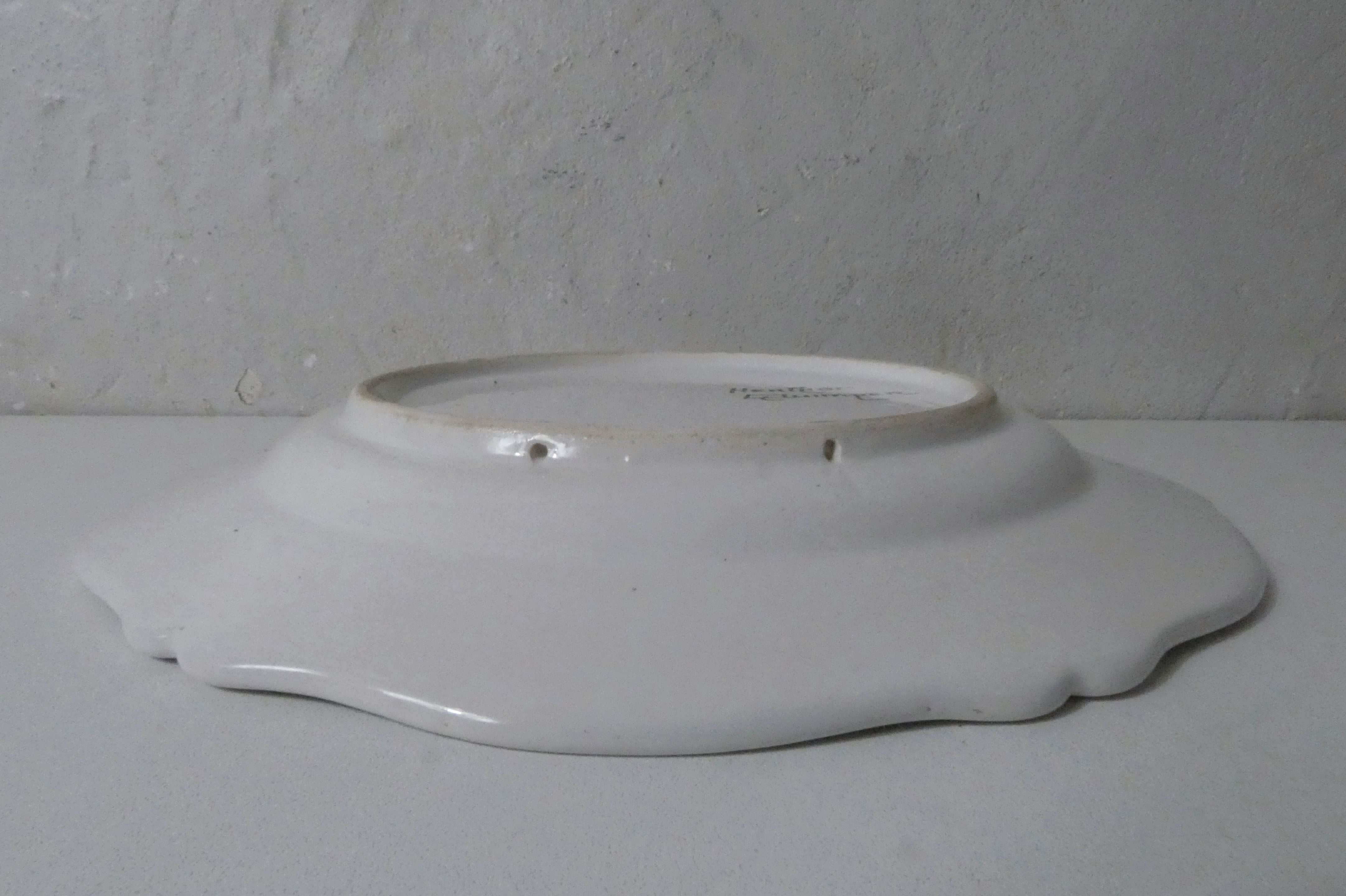 Henriot Quimper flat plate rooster