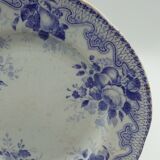 Six Creil Montereau dessert plates