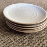 Series of 5 dessert plates