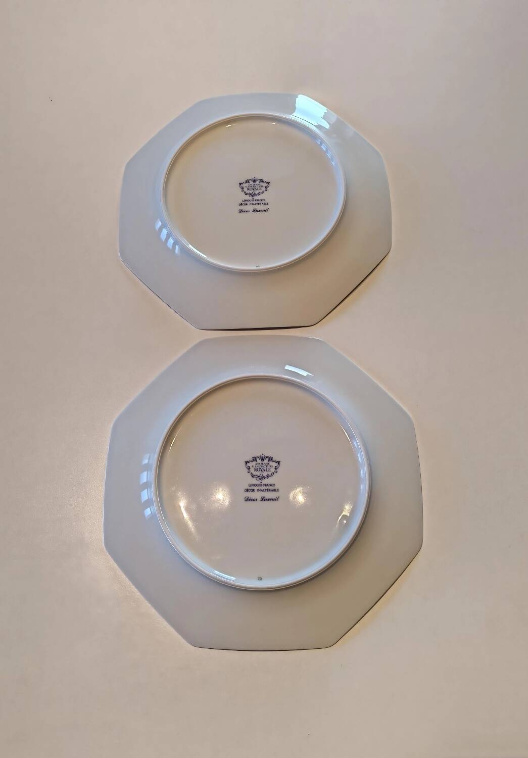 Assiettes Limoges