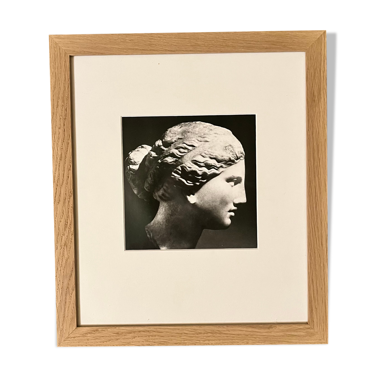 Old photography - female profile