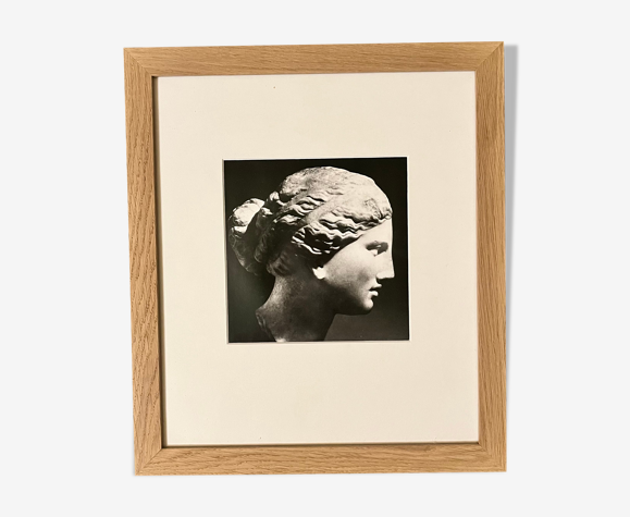 Photographie ancienne - profil de femme