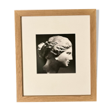 Old photography - female profile