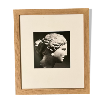 Old photography - female profile