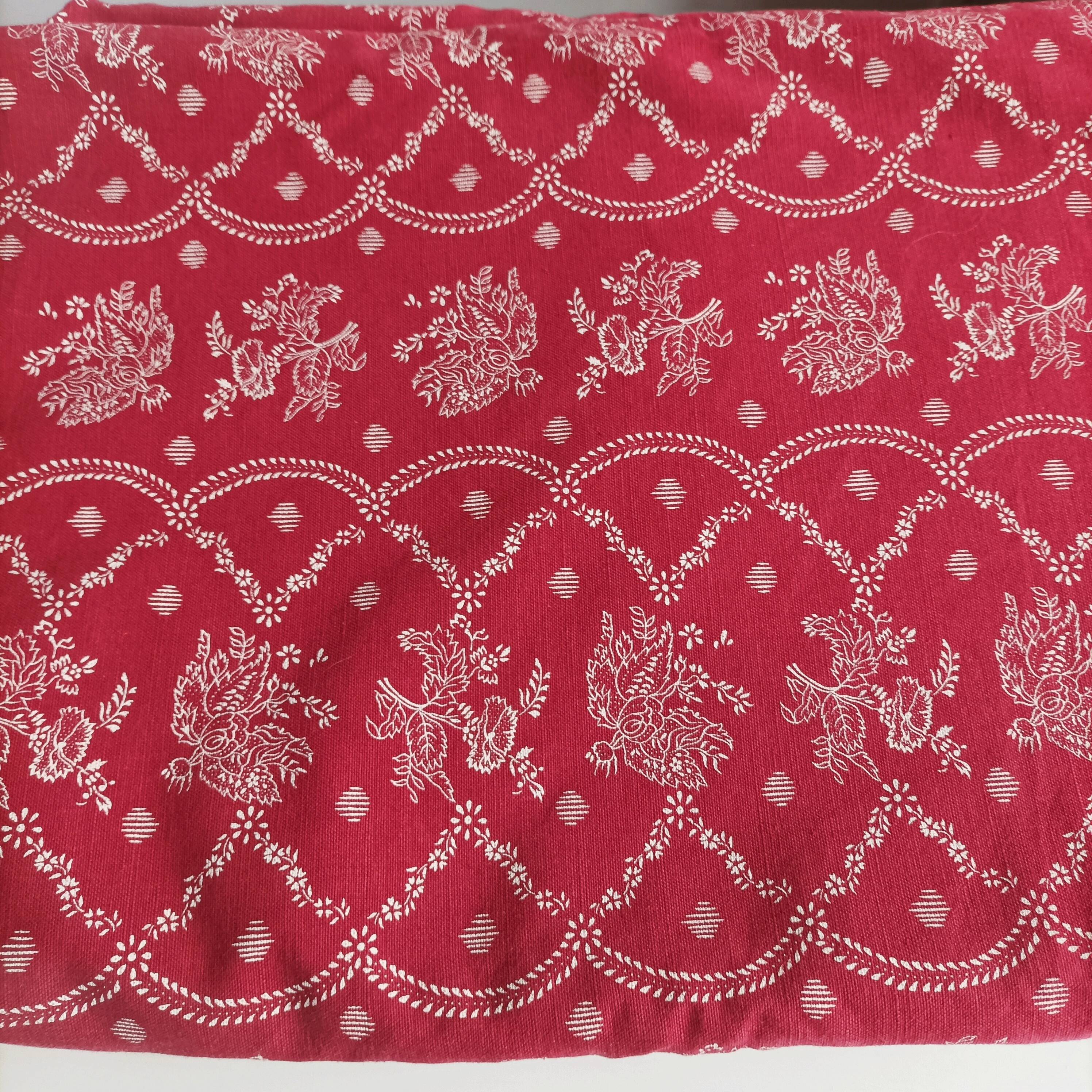 Nappe métis lin coton purs vintage