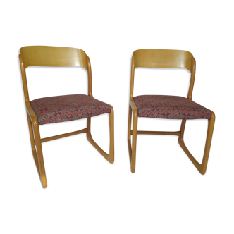 Baumann sled chairs