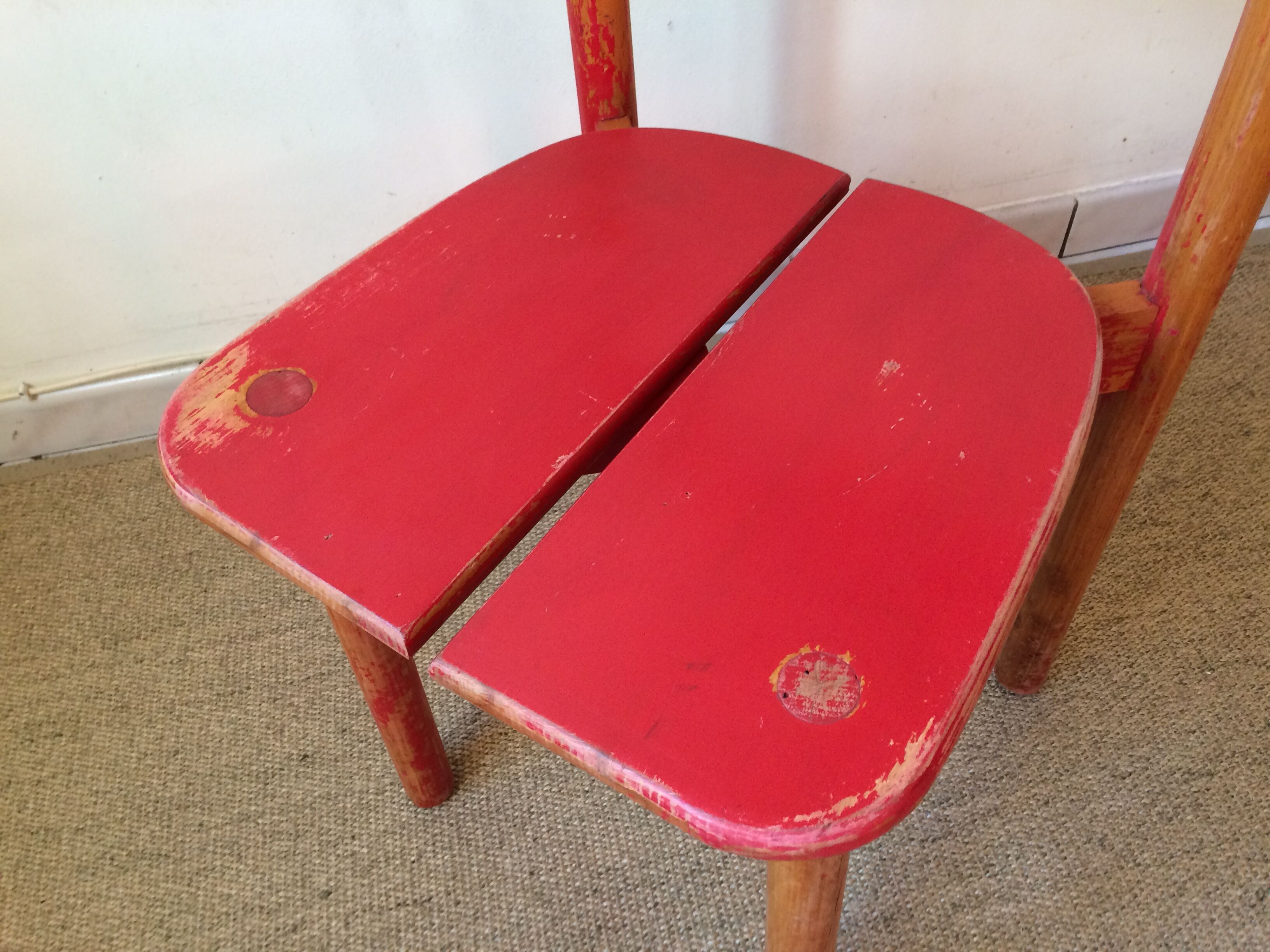 Grain of coffee design chair Pierre Gautier Delaye 60s
