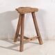 Antique stool in wabi-sabi style (c.1900) #8