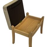 Pouf vintage Farstrup, repose-pieds, design danois