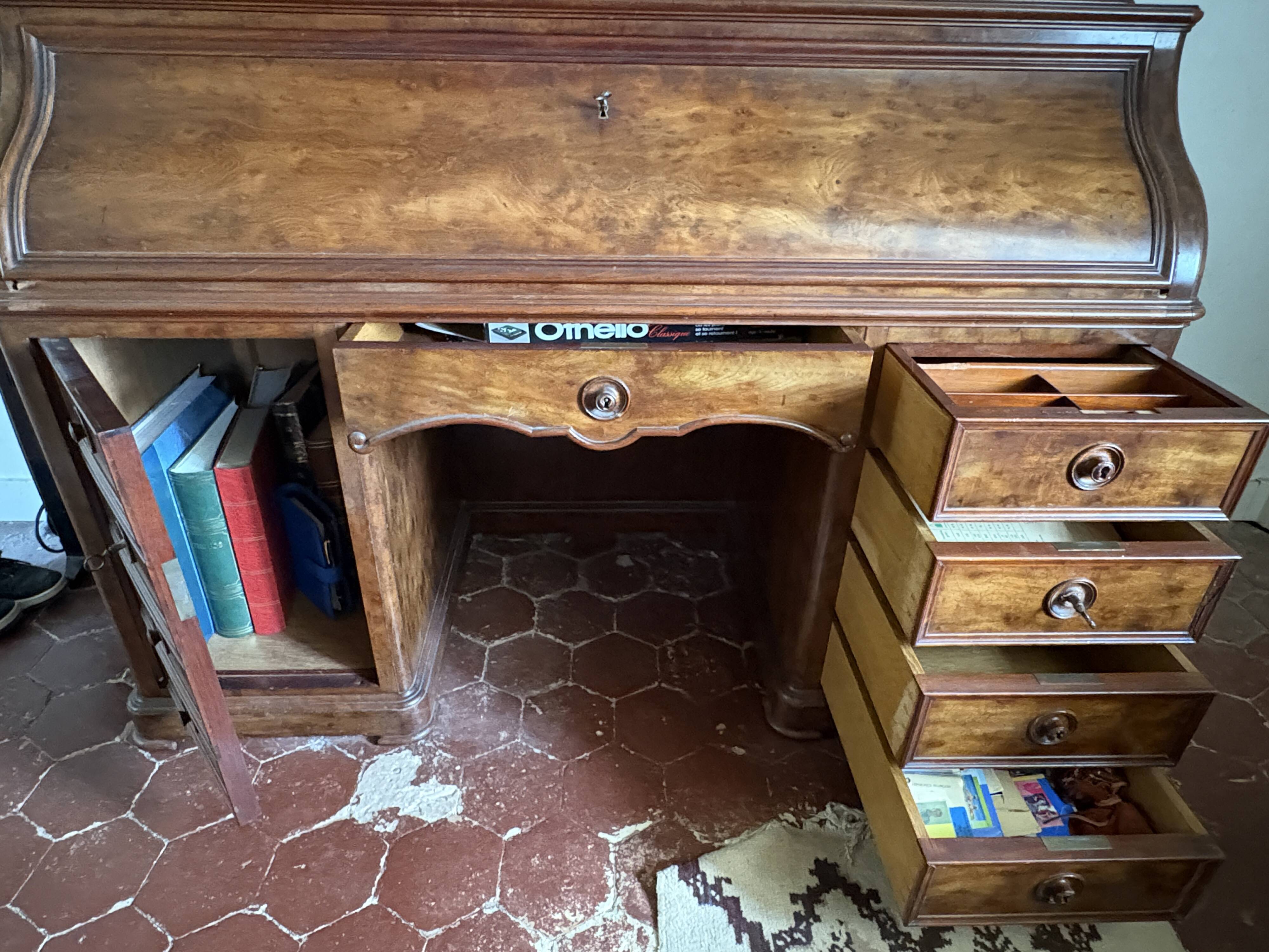 Antique mahogany desk