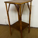 Rattan and bamboo selette