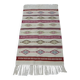 Tapis kilim rug berbère tribale bohème avec motif géométrique en laine