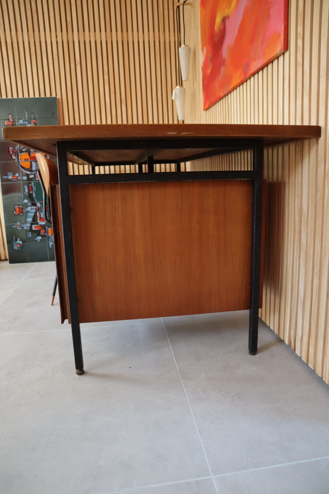 Scandinavian desk and chair