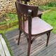 4 vintage Baumann bistro chairs 1960