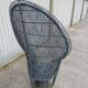 Armchair Emmanuelle wicker vintage rattan