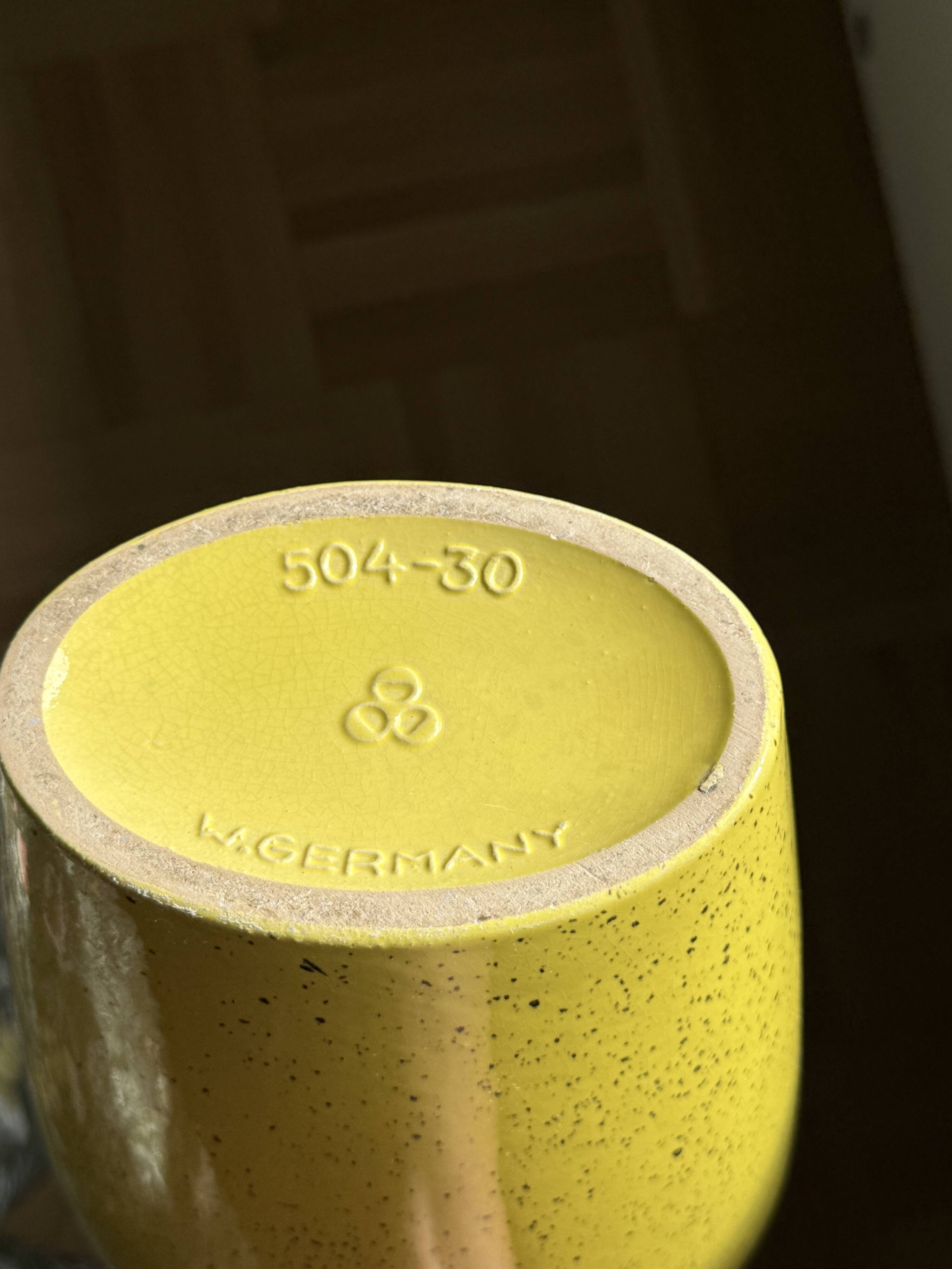 Ceramic vase West Germany Scheurich 504-30, 1970