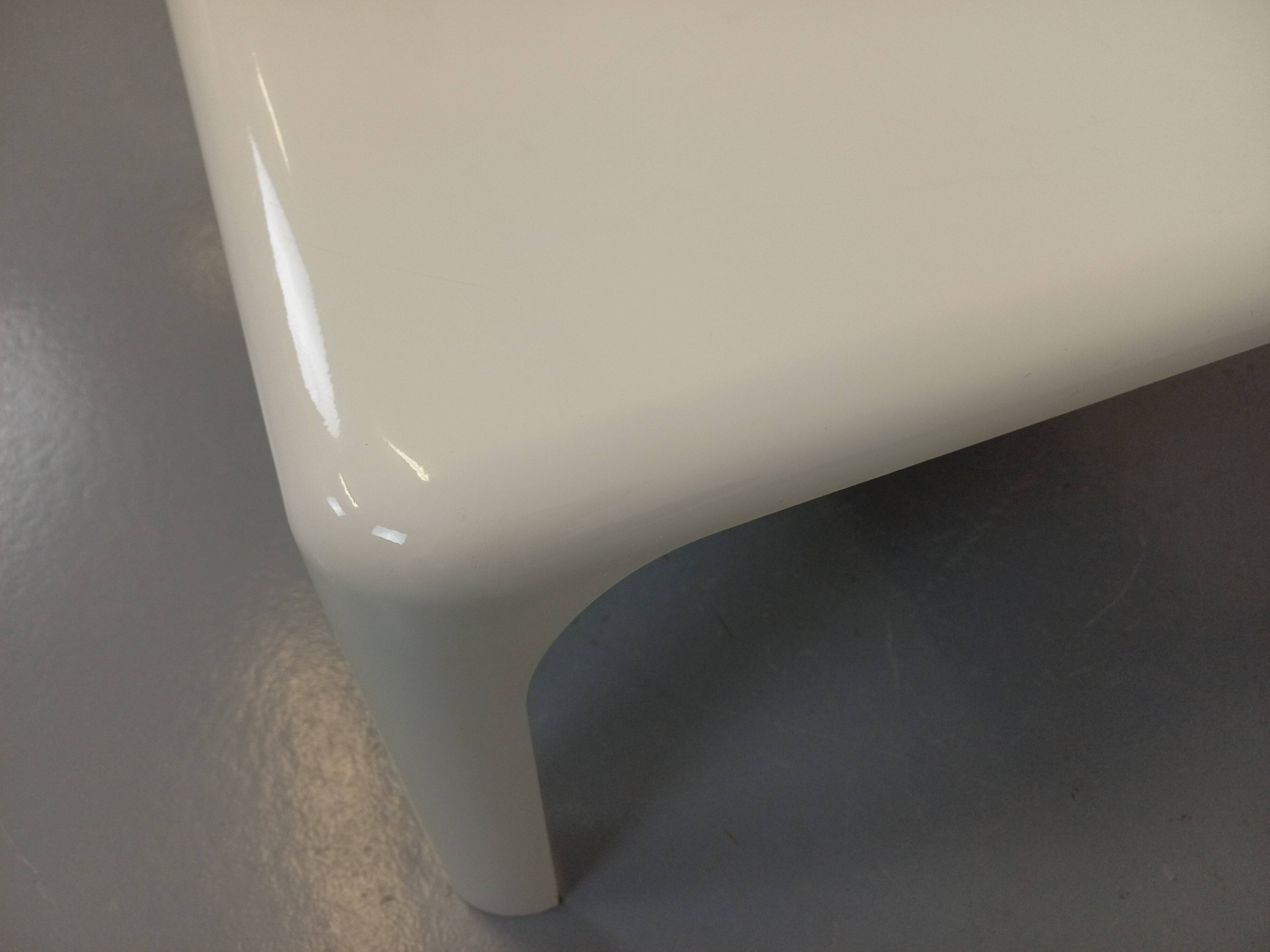 Vintage Italian Demetrio 70s Square Coffee Table by Vico Magistretti