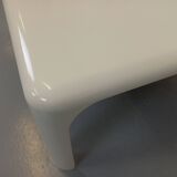 Vintage Italian Demetrio 70s Square Coffee Table by Vico Magistretti