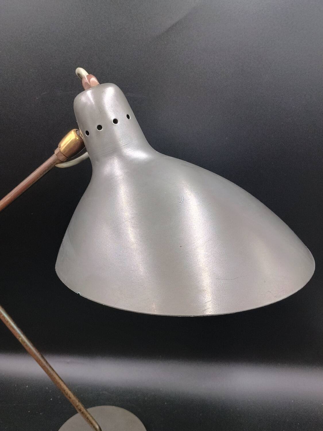 Industrial lamp Caillat Edition 1960 by Jean Boris Lacroix designer