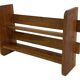 Vintage wooden standing bookcase from the 1950s