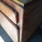 Natural pitch pine wood sideboard ep 1940