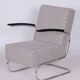 Bauhaus Armchair in Chrome attributed to W. Gispen for Mücke-Melder, Czech, 1930s