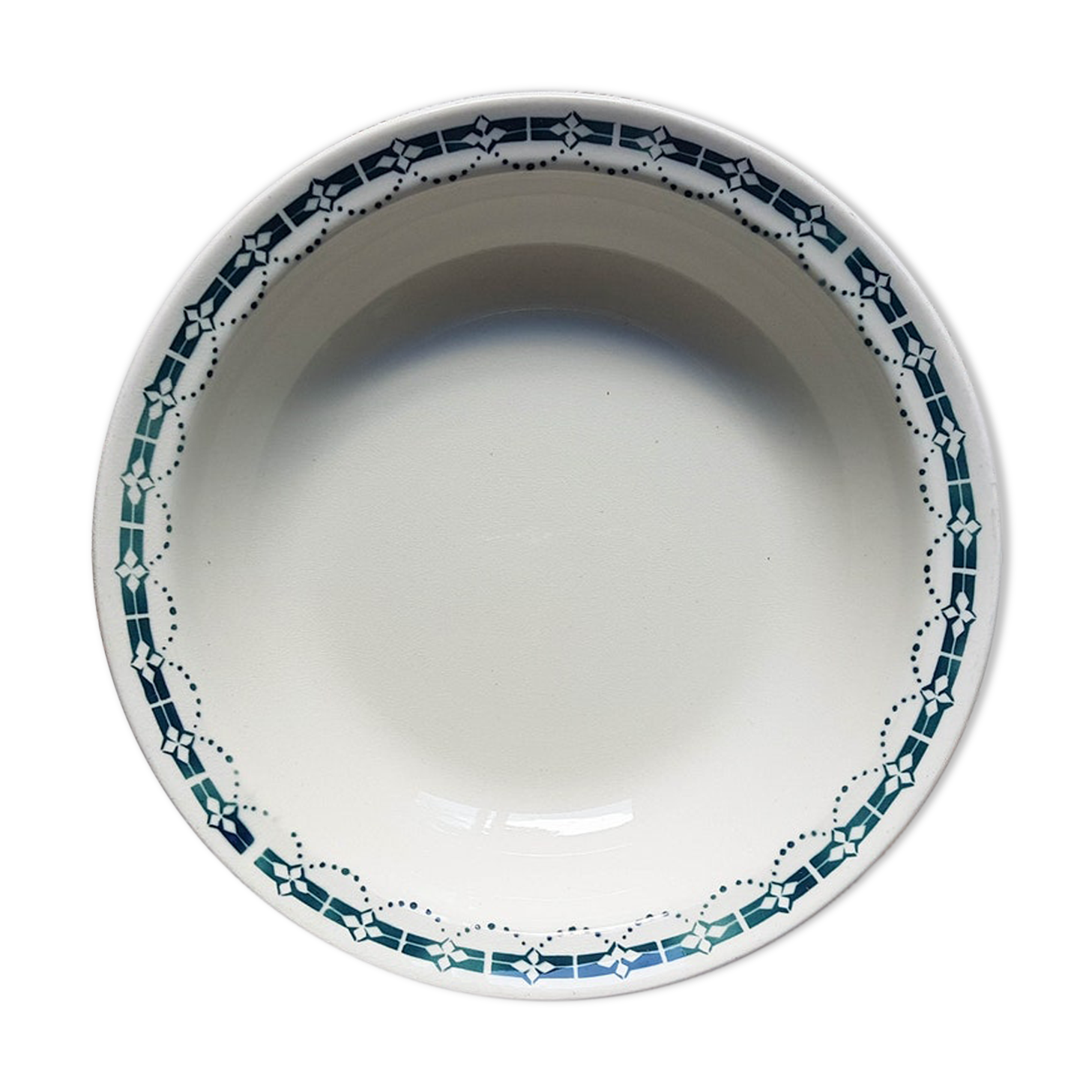 Vintage deep dish Terre de fer Badonvillier model 2114