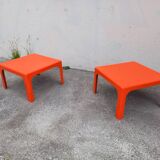 Pair of vintage coffee tables