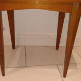 Table de chevet vintage pieds compas