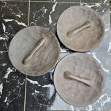 Set of 3 Traditional African Bamiléké Shields