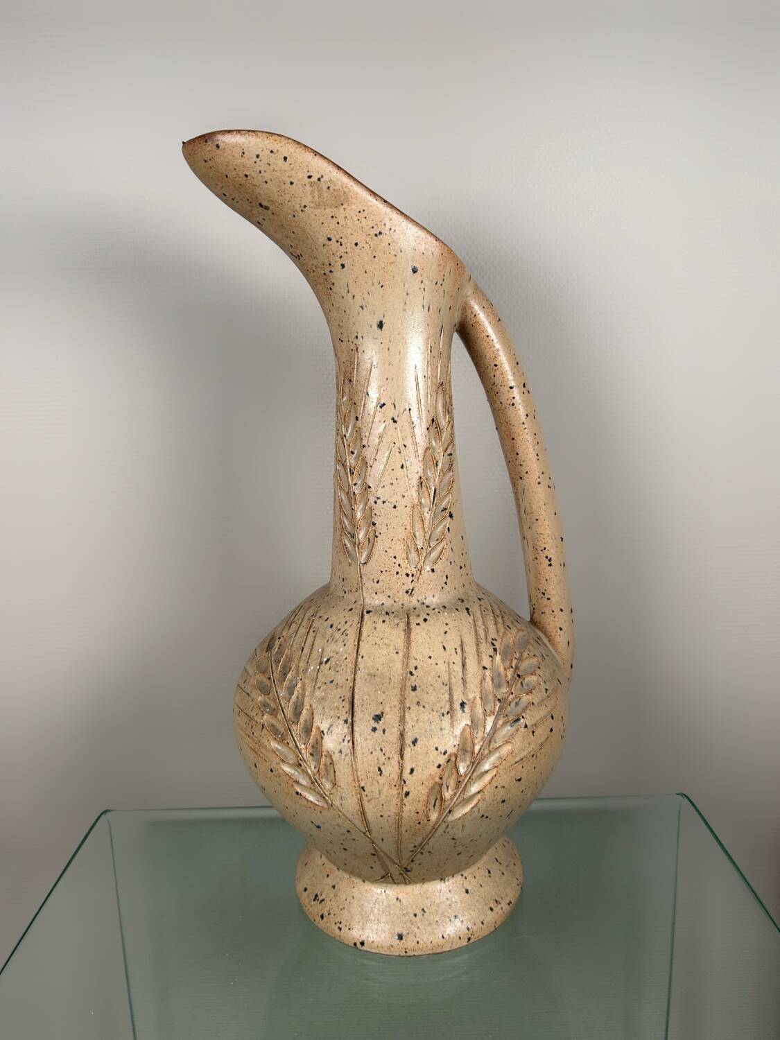 Italian ceramic amphora pitcher from the 60s
