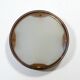50 cm - Large round vintage wall mirror in smoked Plexiglas - 1960s-70s