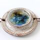 Rare stoneware wall hanging by Waldorff Svaneke, Denmark, 1960s
