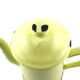 Cafetière émaillée jaune