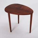 Set of Three Nesting Tables by Beder Trædrejeri, Denmark 1960s