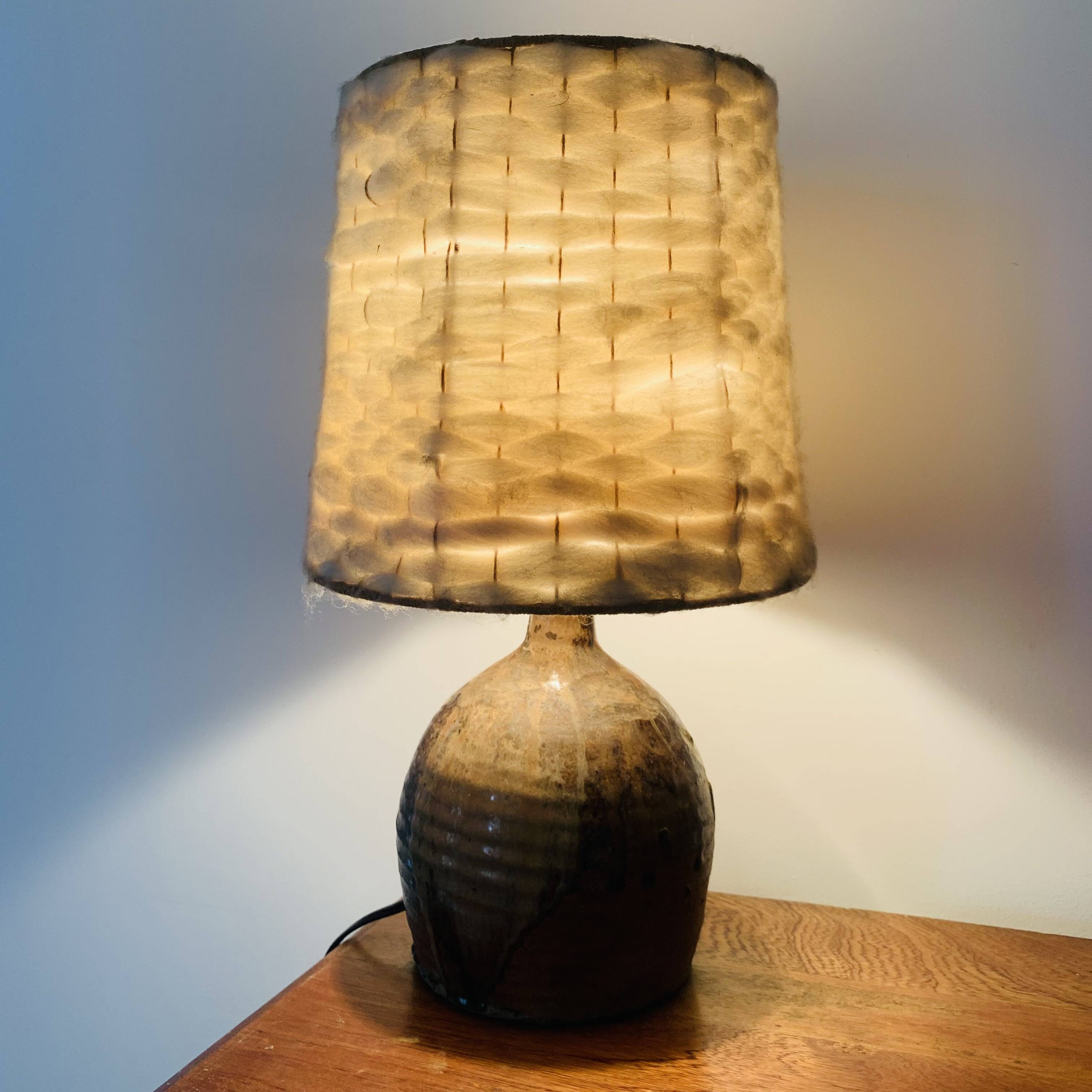 Stoneware lamp